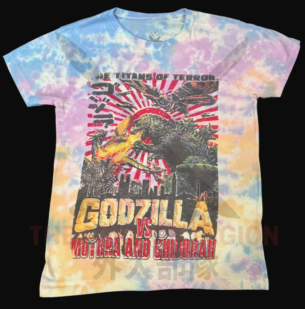 GODZILLA vs MOTHRA and GHIDORAH — “The Titans of Terror.”